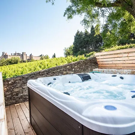 Villa Coeur De Vignes By L'Ecrin De La Cite, A 200 M De La Cite De Carcassonne Vil·la Carcassona