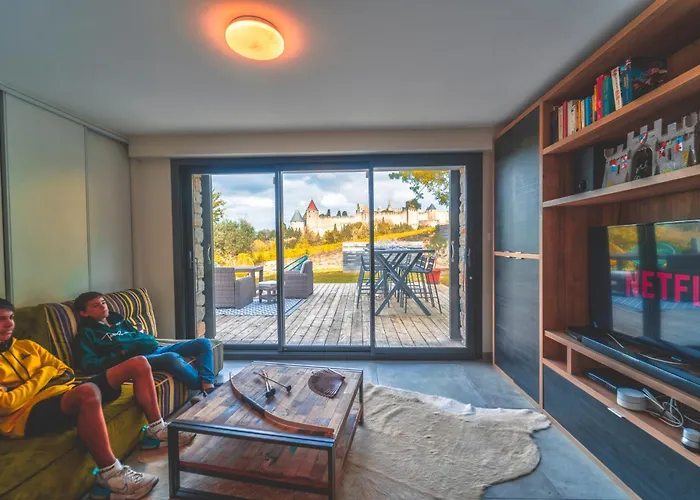 Dom wakacyjny L'ecrin De La Cite, Coeur De Vignes - Vivez Experience Inoubliable ! Carcassonne